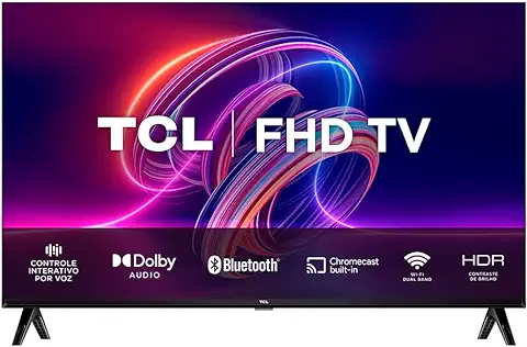 Smart TV de 32 Polegadas TCL S615 Android TV HD