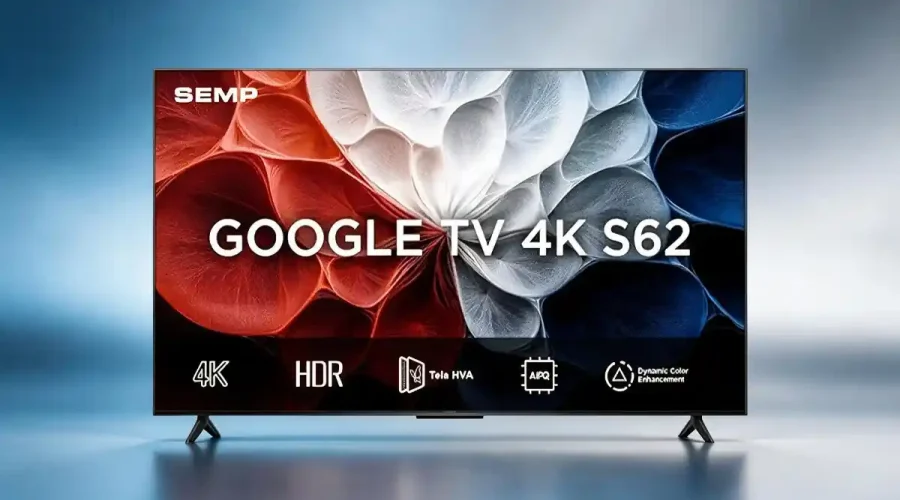 Smart TV Semp 65 Polegadas LED HVA 4K S62